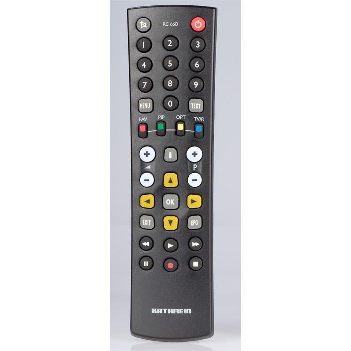 Kathrein RC 660 Original-Fernbedienung f&uuml;r UFD 506, UFD 580, UFS 601, UFS 301, UFS 593, UFS 902, UFS 910, UFS 922, UFS 700, UFS 702, UFS 705, UFS  ...