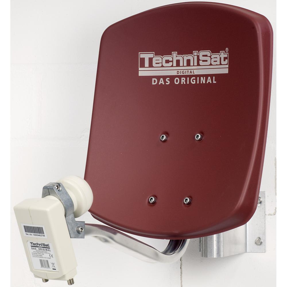 TechniSat  1445/2882 rot DigiDish45 + Twin-LNB