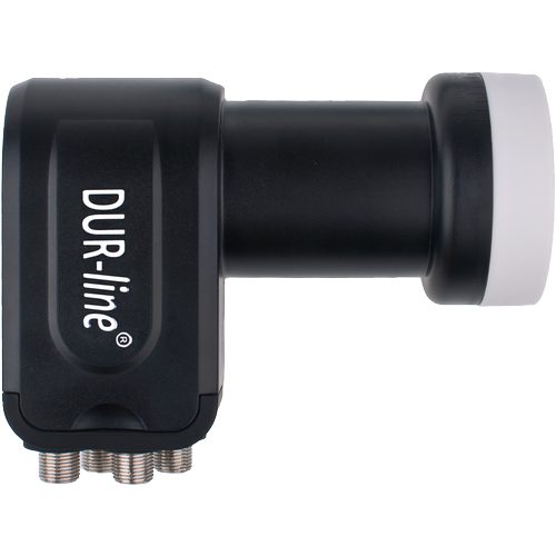 DUR-line +Ultra Premium Quad LNB | 4 Teilnehmer, LTE-Filter, FullHD, HDTV, 3D
