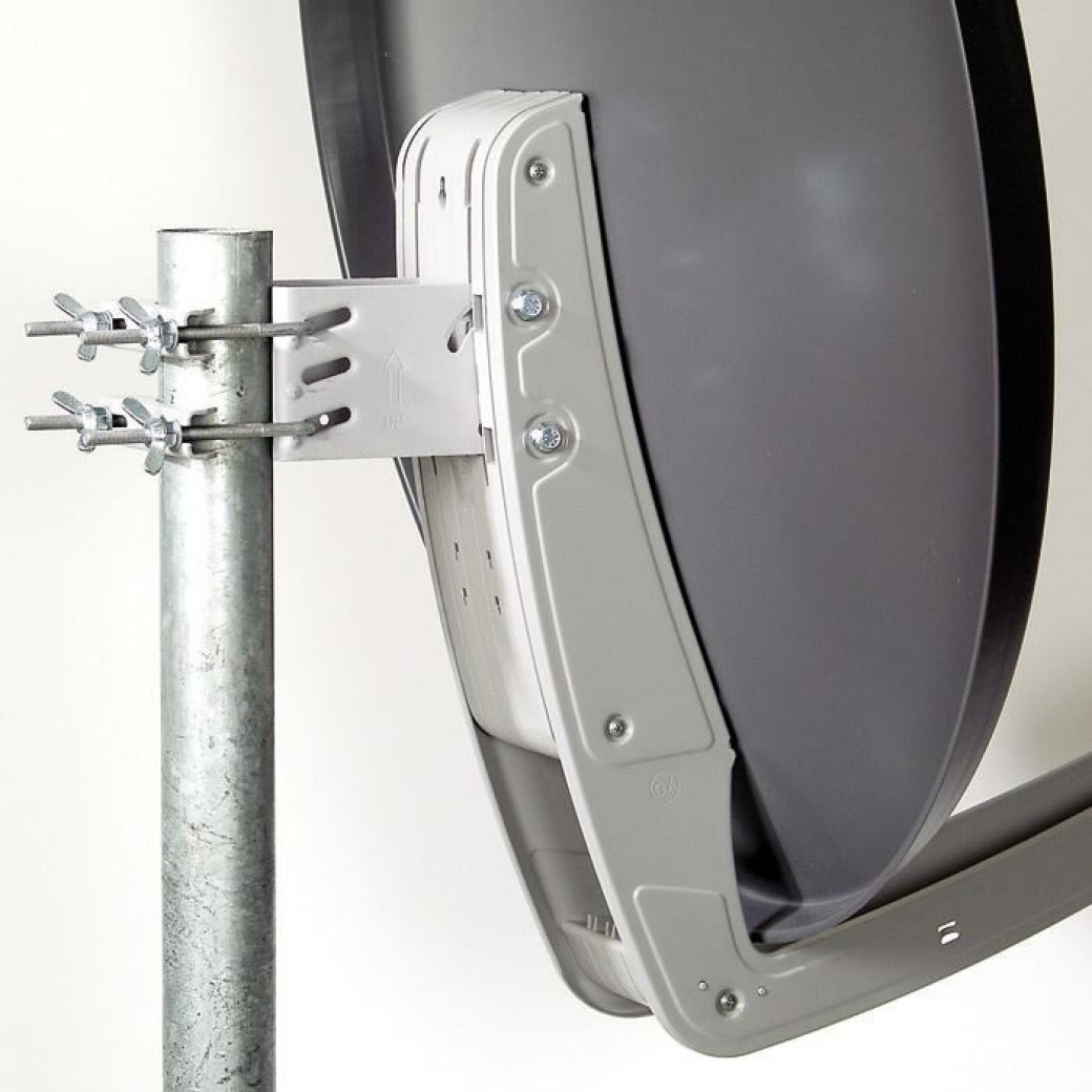 Digital Sat Anlage 8 Teilnehmer Fuba DAA 850 A SatSchüssel 85cm Alu anthrazit + DURline Digital Sat Anlage 8 Teilnehmer Fuba DAA 850 A SatSchüssel 85cm Alu anthrazit + DURline