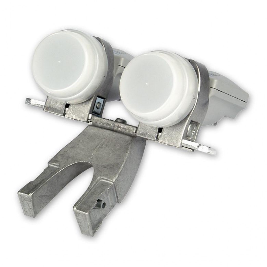 Fuba DAZ 102 MultifeedHalterung für zwei LNB