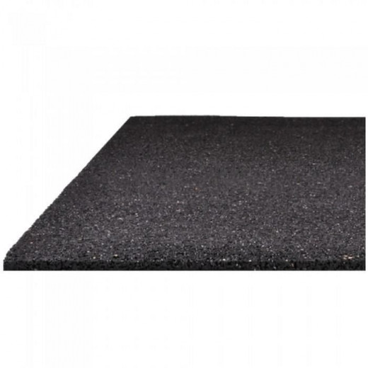 Gummi Dachschutzmatte 115cm x 115cm für 4-Plattenständer - Gummimatte Bautenschutzmatte schwarz