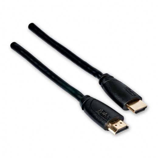 Fuba FHD 500 Hochgeschwindigkeits-HDMI-Kabel 5,0m | Ethernet, 3D, 4K-Videowiedergabe