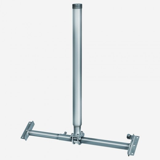 Fuba DSP 096 Dachsparrenhalter - (TÜV-geprüft für Satellitenschüsseln bis 1,0m Durchmesser)* -  Halterung Sat Antenne Dachmontage - Breite: 52cm bis 85cm, Höhe: 90cm,  Ø 60mm