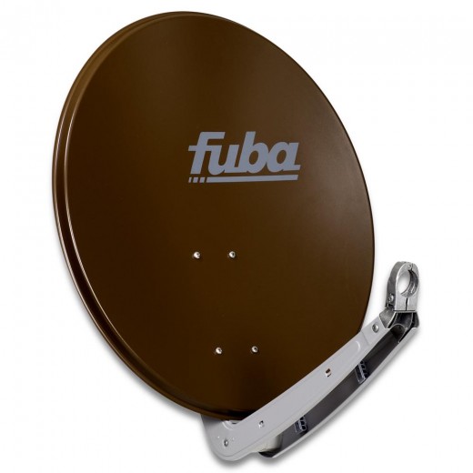 Fuba DAA 650 B Sat-Antenne Aluminium braun | Sat-Schüssel 60 cm x 65 cm