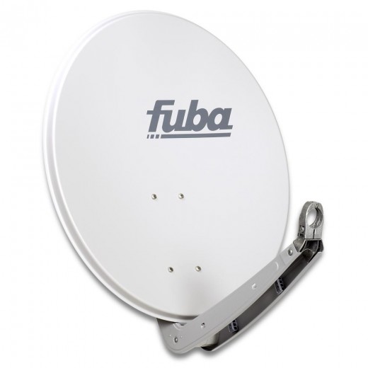 Fuba DAA 650 G Sat-Antenne Aluminium grau | Sat-Schüssel 60 cm x 65 cm