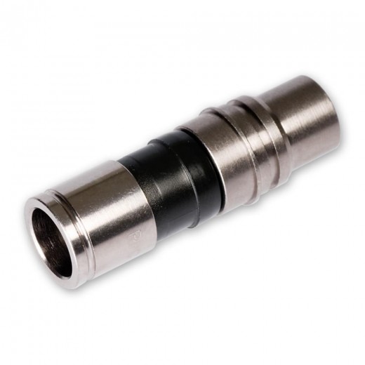 Fuba OVZ 076 HQ hochwertiger IEC-Kompressionsstecker mit verlängerter Innensäule für 4,6mm Dielektrikum