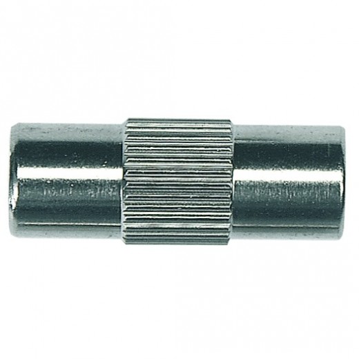 Axing CKA 1-00 IEC-Übergangsstück | Koax-Verbinder / IEC-Verbinder, Stecker auf Stecker