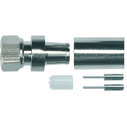 Axing CFS 7-00 F-Stecker | für Dielektrikum-Durchmesser von 7,5 mm