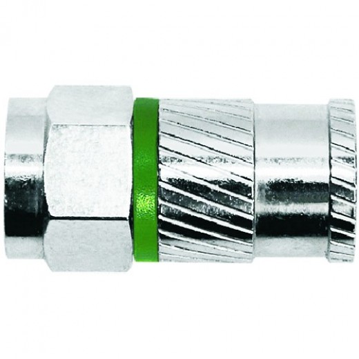 Axing CFS 93-48 F-Stecker | Opti-fix, self compression, bis 4,9mm Dielektrikum