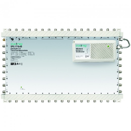 Axing SPU 1716-09 Multischalter 17 auf 16 für 4 Satellitenpositionen 