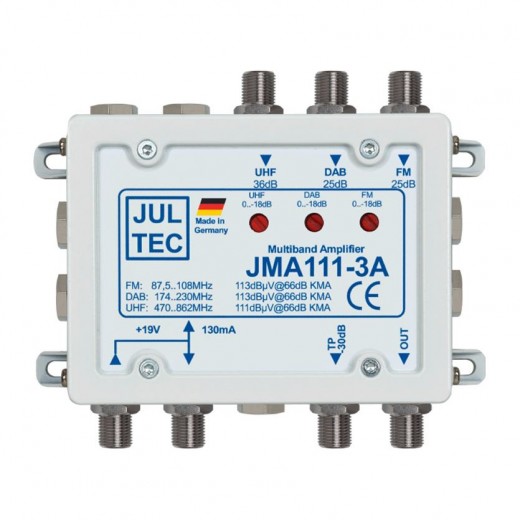 Jultec  JMA 111-3A Mehrbereichsverstärker, 25dB