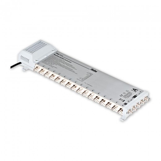 Fuba FMS 516 Sat Multischalter 5/16 | 1 Satellit, 16 Teilnehmer, HDTV, UHD, 3D