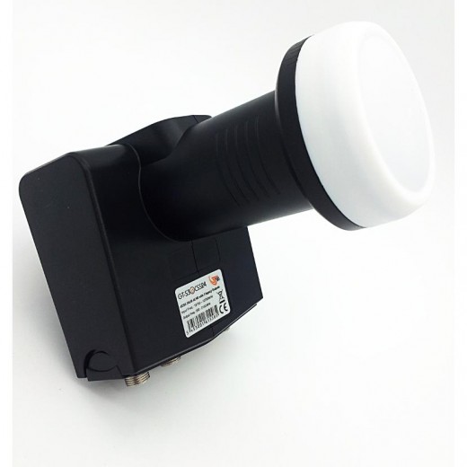 GT-Sat S3dCSS24 Unicable2 LNB 24 + 3 Teilnehmer 40mm schwarz | JESS LNB (EN50607), Einkabel LNB, SCR LNB, HDTV, UHD (4K), 3D