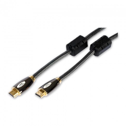 ASCI HDMI Full-HD (2,00 m) Premium HDMI High Speed with Ethernet zertifiziertes Kabel HDMI-A-Stecker auf HDMI-A-Stecker in 2,00m Länge.