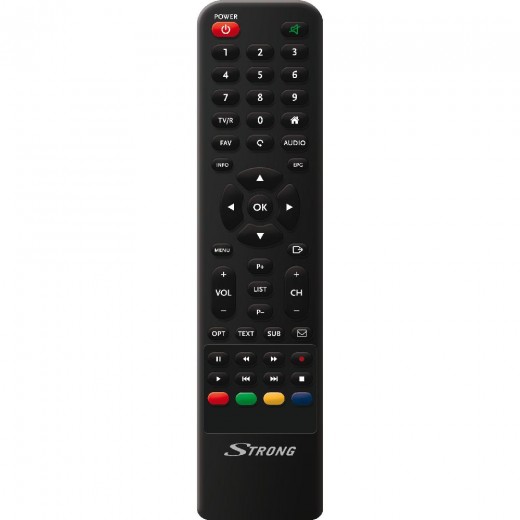 Strong Fernbedienung für DVB-T2 HD Receiver SRT8210, SRT8540 und SRT 8541