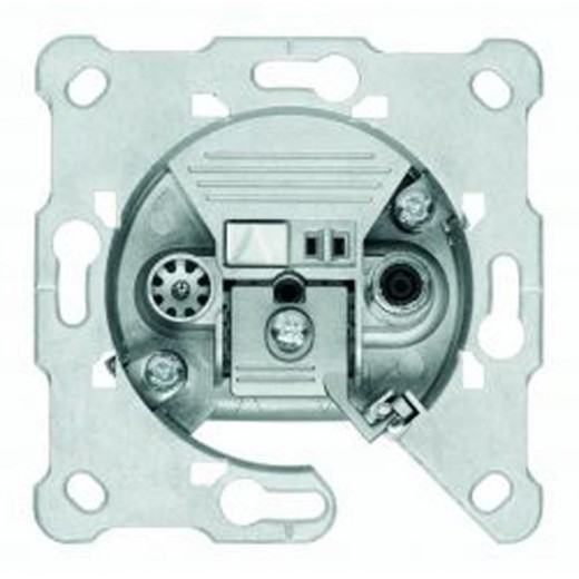 Triax EDS 01 F 2-Loch SAT-Einzeldose 1,2dB Anschlussdämpfung Kabelmodem-tauglich