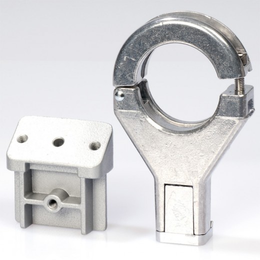Hirschmann NTS-1 Set Alu-Druckguss-Feedhalter 40 mm und Inbusschlüssel für FESAT-Antennen