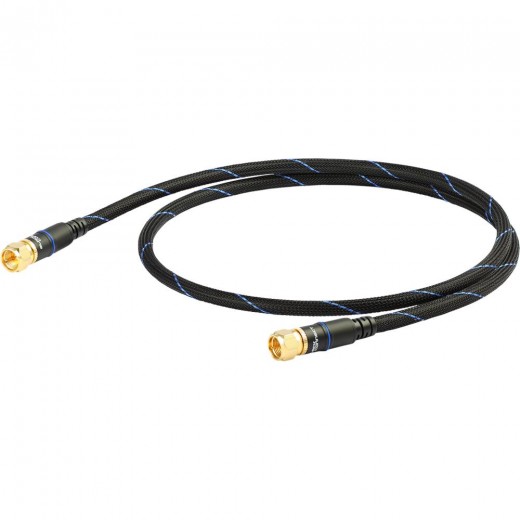 Black Connect SAT MKII F-Kabel 1,00m