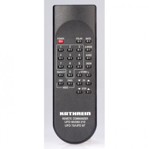 Kathrein BB 100105500 Original-Fernbedienung für UFD 90 1+2 Scart 260212 Receiver