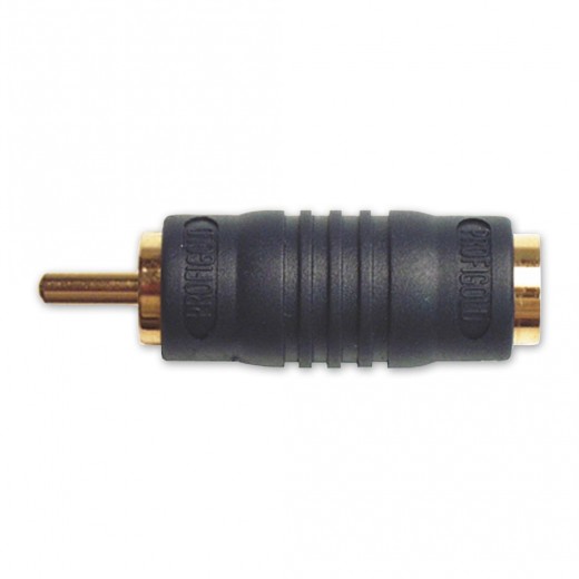 Profigold PGP 6501 Adapter S-VHS-Kupplung auf Cinch-Stecker | vergoldete Kontakte