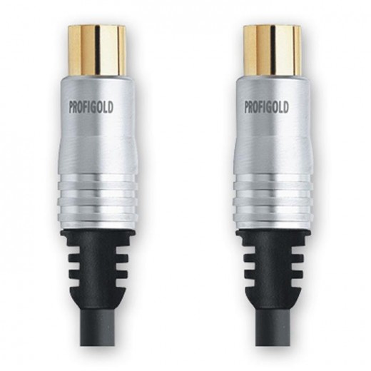 Profigold PGV8905 (5,00 m) Koax-Stecker - Koax-Stecker