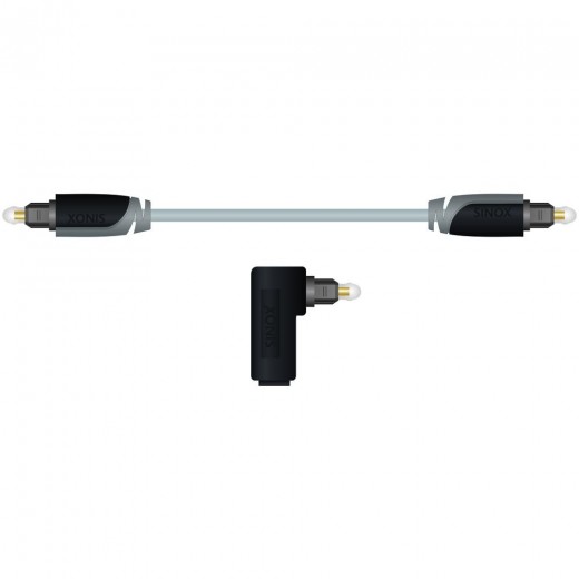 SinoxPlus SXA 5632 Audio Toslink St. - Toslink St.,Winkeladapter,1,50m