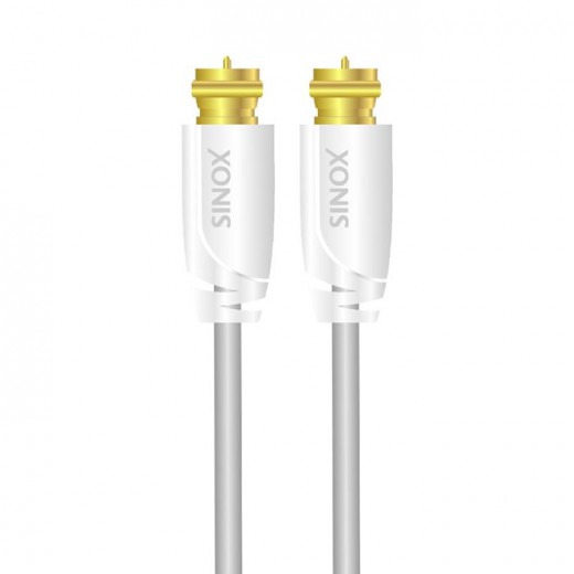 SinoxPlus SXV 9102 Antenne F St. - F St.,2,00m,weiß