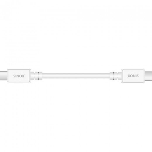 SinoxPlus SXI 6661 MFI  I-Media USB-C St. - USB-C St.,3.1,1,00m,weiß