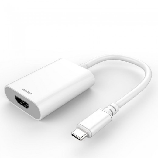 SinoxPlus SXI 66120 P I-Media USB-C St. - HDMI-Ku.,0,15m,weiß