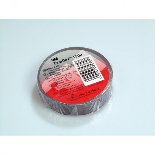 ASCI Isolierband auf PVC-Basis grau