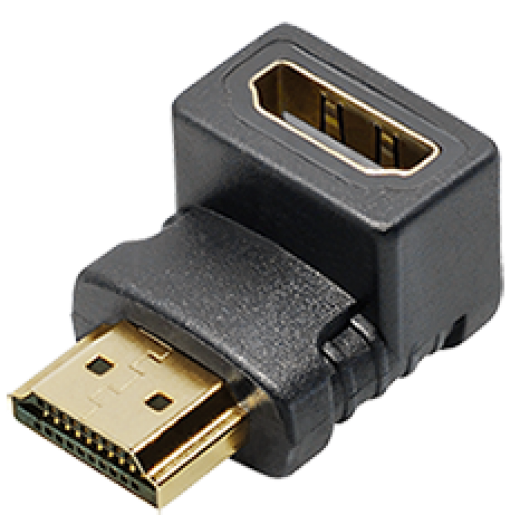 C201 HDMI Adapter HDMI-Stecker 19 pol. auf HDMI-Kupplung 19 pol., Wi