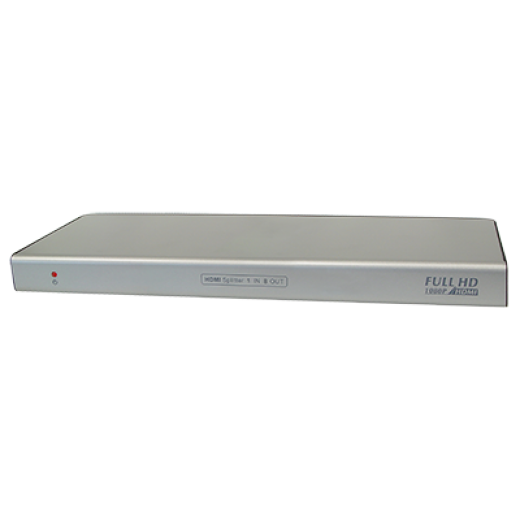 CS17-8C 8-fach HDMI-Verteiler Eingang: HDMI Kupplung, Ausgang: 8x HDMI Kupplung