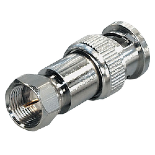 FF27 Adapter F-Stecker - BNC-Stecker   75-Ohm-System