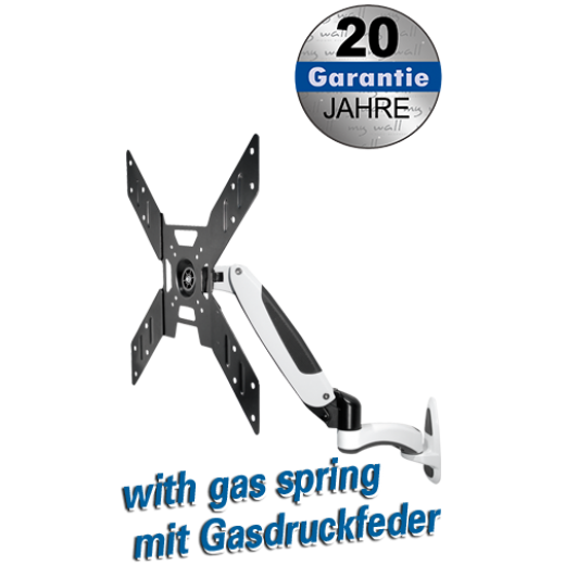 HL13-2 Vollbeweglicher Wandhalter fur LCD TV für Bildschirme 37“ - 50  (94 - 127 cm), Belastung
