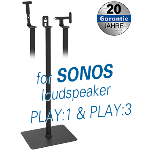 HS14 Ständer fur SONOS Lautsprecher für SONOS Lautsprecher PLAY:1 und PLAY:3