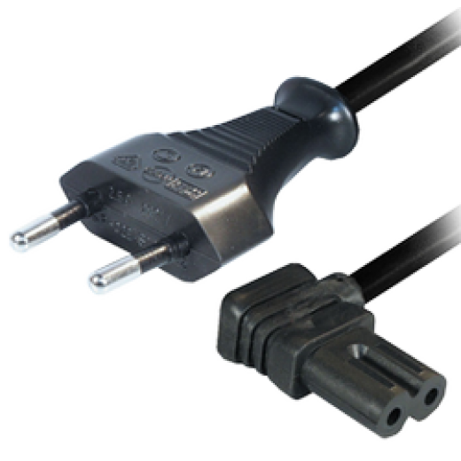 N2-2 Anschlusskabel Euro-Stecker – Doppelnut- Winkelkupplung 2,0 m