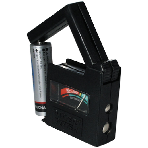 NB1 Batterie-Tester (AA)Mignon-, (AAA)Micro-, (C)Baby-, (D)Mono-, Knop