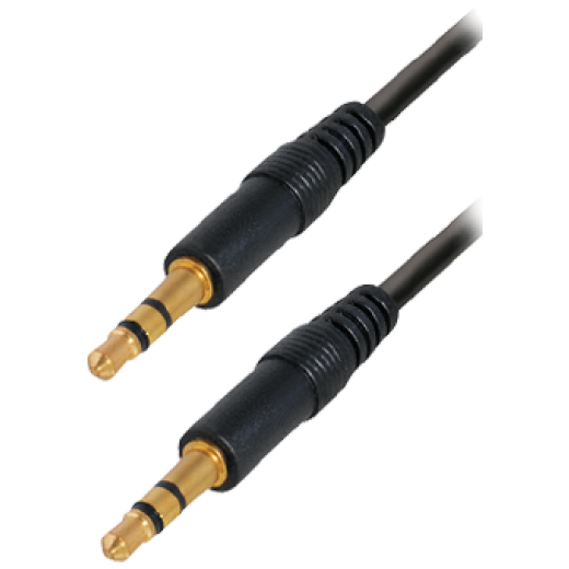A51-0.3G Verbindungskabel Klinkenstecker 3,5 mm stereo -  Klinkenstecker 3,5