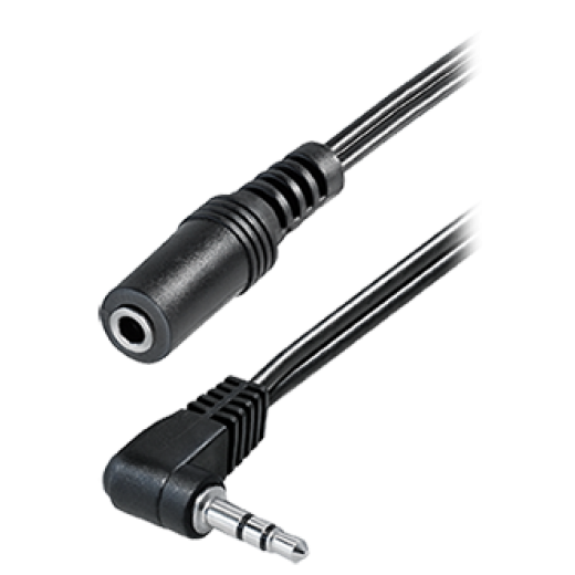 A53-0.2W Verbindungskabel Winkelklinkenstecker 3,5 mm stereo -  Klinkenkuppl
