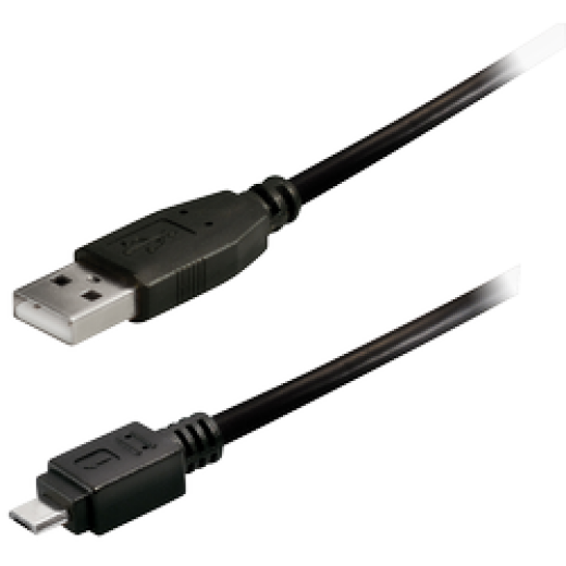 C250-0.2 Verbindungskabel USB Typ A Stecker - Micro USB B Stecker  0,2 m