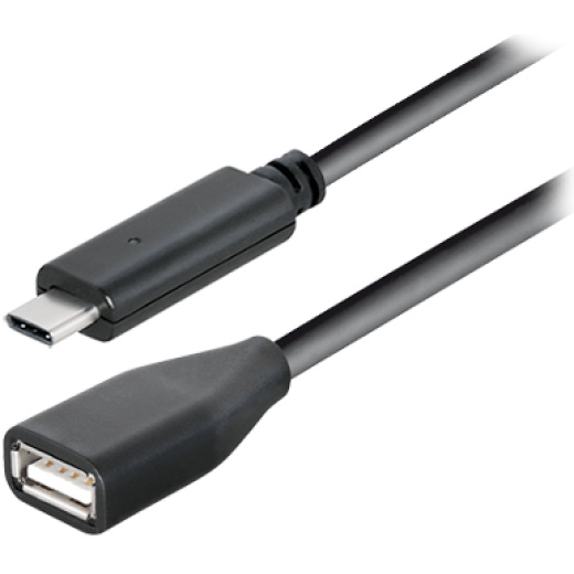 C518-0.2 Verbindungskabel USB Typ C Stecker auf USB 2.0 Typ A Buchse