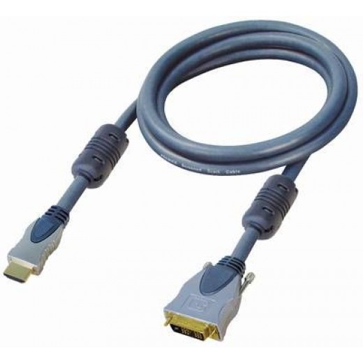 BBC197-5 HDMI Adapter-Kabel HDMI-Stecker 19 pol.- DVI-Stecker 18 + 1 pol. 5,0