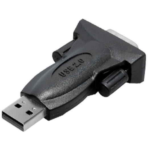 C148A USB Konverter USB Typ A Stecker auf Sub D-Stecker 9pol.