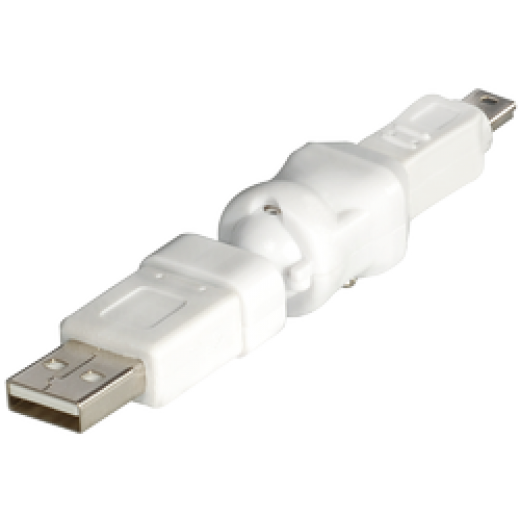 C158ZW USB-Adapter USB A Stecker auf 5pol. Mini USB Stecker
