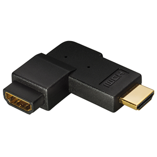 C201D HDMI Adapter HDMI-Stecker auf HDMI-Kupplung  Winkeladapter,  go