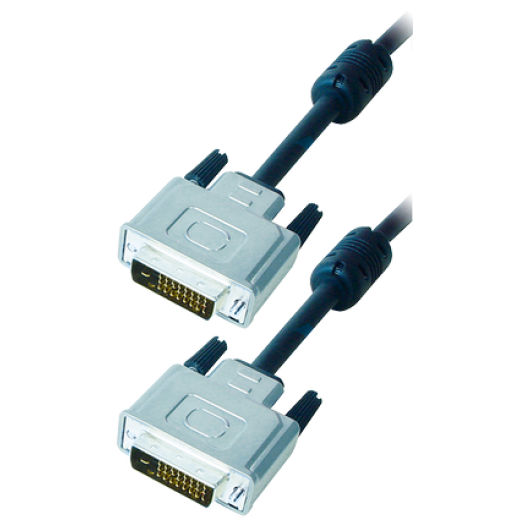 C58-10DFM DVI Anschlusskabel DVI-Stecker 24+1pol. auf DVI-Stecker 24+1pol.