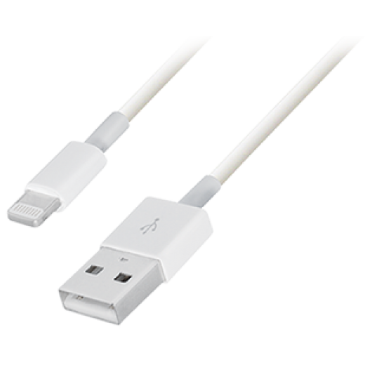 CI12-1 Verbindungskabel für iPhone, iPad, iPod Lightning Stecker auf USB A Stecker, 1,0 m