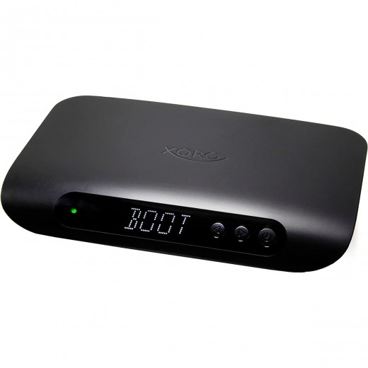 XORO HRS 8920 IP HD Sat-Receiver mit LAN-Anschluss (HDTV, DVB-S2, SCR-/Unicable-tauglich, AV Out, S/PDIF, USB 2.0) schwarz 
