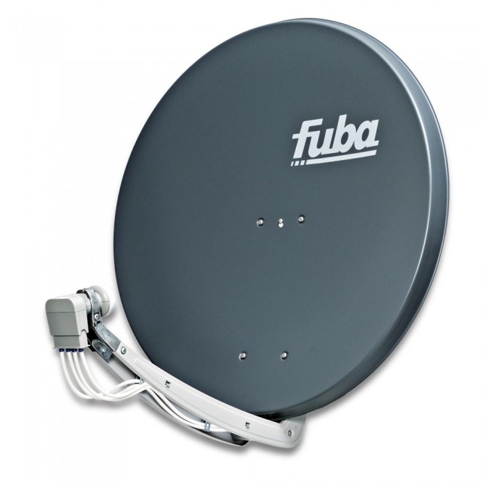 Fuba Daa 850 A Sat Antenne Anthrazit Alu Sat Schussel 85 Cm Mit Doppeltragarm